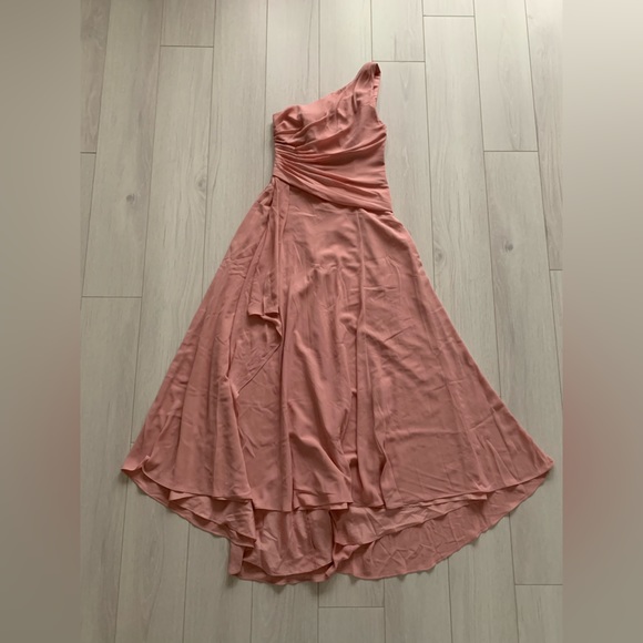 David’s Bridal bridesmaids dress in “Ballet” (dusty rose pink) - Picture 8 of 13